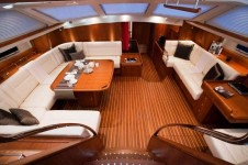 Yacht BILL AND ME -  Salon from above